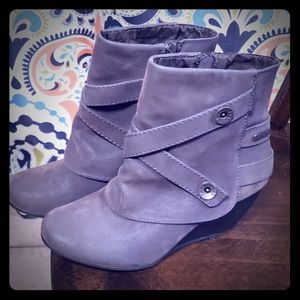 Wedge Booties